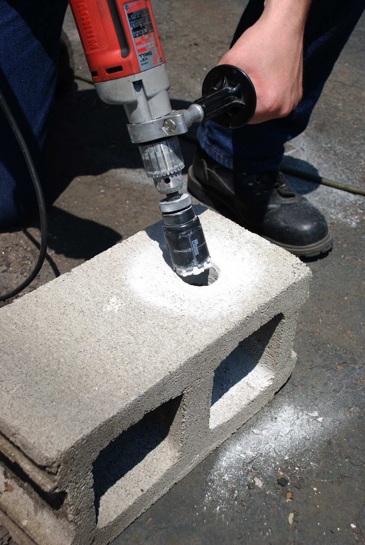 Morse Corona perforadora con polvo de carburo tungsteno